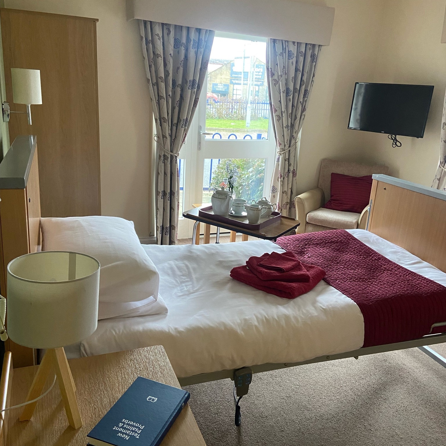 Bedroom at Serenita ARBD care home