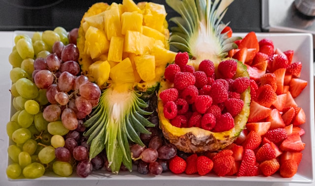 Healthy fruit bowl