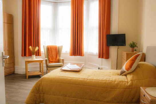 Bedroom at Stuart House